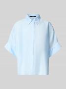 Someday Boxy Fit Bluse aus Lyocell-Mix Modell 'Zulin' in Hellblau, Grö...