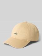 Lacoste Basecap aus reiner Baumwolle in Sand, Größe 1