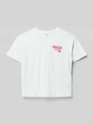 Only Regular Fit T-Shirt aus reiner Baumwolle Modell 'CANA' in Bleu, G...