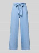 B.Young Culotte mit Bindegürtel Modell 'KOSMO' in Hellblau, Größe 36