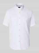 camel active Regular Fit Freizeithemd mit Button-Down-Kragen in Weiss,...