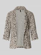 Vero Moda Loose Fit Kurzblazer aus Viskose-Leinen-Mix Modell 'JESMILO'...