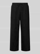 FREE/QUENT Wide Leg Pants mit elastischem Bund Modell 'Lava' in Black,...