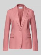 Jake*s Collection Blazer mit Reverskragen und Pattentaschen in Altrosa...