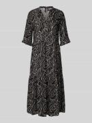 Vero Moda Ausgestelltes Maxikleid aus reiner Viskose Modell 'EASY JOY'...