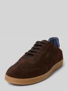 JOOP! SHOES Ledersneaker mit Label-Schriftzug Modell 'velluto misto ik...