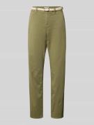 s.Oliver RED LABEL Regular Fit Chino aus Baumwoll-Mix in Khaki, Größe ...
