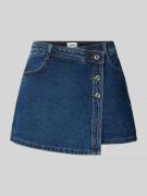 Only Regular Fit Jeansskort aus reiner Baumwolle Modell 'LESLY' in Jea...