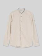 Tom Tailor Regular Fit Freizeithemd aus Leinen-Baumwolle-Mix in Beige,...