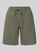 Soyaconcept Shorts mit elastischem Bund Modell 'Cissie' in Khaki, Größ...