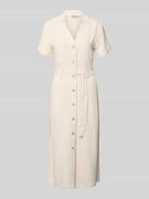 Only Schmales Freizeitkleid aus Viskose-Leinen-Mix Modell 'SIESTA' in ...