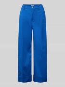 s.Oliver RED LABEL Wide Leg Culotte aus Baumwoll-Mix in Royal, Größe 3...