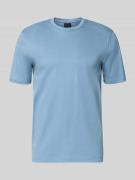 bugatti T-Shirt mit Rundhalsausschnitt in Rauchblau, Größe L