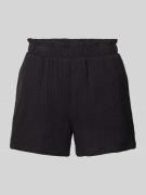 Vero Moda Loose Fit Shorts aus reiner Baumwolle Modell 'NATALI' in Bla...