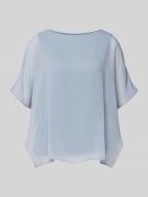 s.Oliver BLACK LABEL Loose Fit Top aus Viskose-Mix in Rauchblau, Größe...