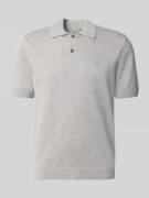 Armedangels Slim Fit Poloshirt aus reiner Bio-Baumwolle in Hellgrau, G...