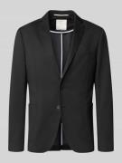 s.Oliver BLACK LABEL 2-Knopf-Sakko mit Viskose-Anteil in Black, Größe ...