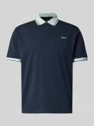 BOSS Orange Regular Fit Poloshirt aus reiner Baumwolle Modell 'BLOCKS'...
