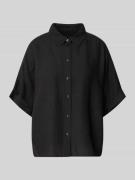 BOSS Orange Regular Fit Bluse aus Leinen-Viskose-Mix Modell 'BISENAS' ...