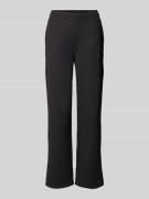 HUGO Regular Fit Sweatpants mit Allover-Muster Modell 'NAYENE' in Blac...