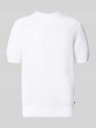 BOSS Regular Fit Strick-Shirt aus reiner Baumwolle Modell 'H-NILTON' i...