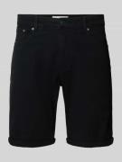 Jack & Jones Jeansshorts mit Umschlag und Eingrifftaschen Modell 'RICK...