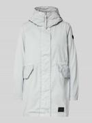 khujo Parka mit Pattentaschen Modell 'NIKA' in Hellgrau, Größe L