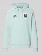 PUMA PERFORMANCE Hoodie mit Känguru-Tasche Modell 'ÖFB KING' in Mint, ...