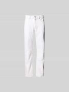 Closed Straight Fit Jeans mit Stretch-Anteil in Weiss, Größe 30/32
