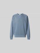 Closed Relaxed Fit Sweatshirt aus Baumwolle in Mittelgrau, Größe L