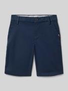 Tommy Hilfiger Teens Regular Fit Chinoshorts aus Baumwoll-Mix in Marin...