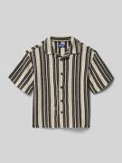 Only & Sons Regular Fit Freizeithemd aus Baumwoll-Mix mit Viskose-Ante...