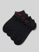 HUGO Socken aus Baumwoll-Mix im 4er-Pack in Black, Größe 39-42