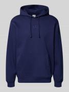 GAP Oversized Hoodie mit Logo-Stitching in Marine, Größe XL