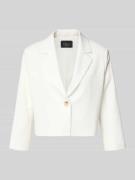 s.Oliver BLACK LABEL Regular Fit Kurzblazer mit 1-Knopf-Verschluss in ...