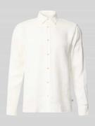 s.Oliver RED LABEL Regular Fit Freizeithemd aus reinem Leinen in Weiss...