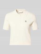 LeGer by Lena Gercke Regular Fit Poloshirt aus Viskose-Mix Modell 'Man...