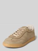 Tamaris Sneaker aus echtem Leder in Camel, Größe 36