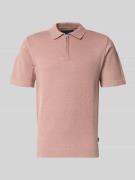 Jack & Jones Premium Regular Fit Poloshirt mit Reißverschluss Modell '...