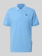 Blend Regular Fit Poloshirt mit Stitching Modell 'FELISE' in Blau, Grö...