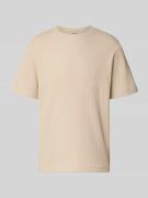 Only & Sons Regular Fit T-Shirt aus Baumwoll-Mix Modell 'TOBIE' in Bei...