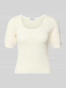 Pieces Slim Fit T-Shirt aus reiner Baumwolle Modell 'SCOUT' in Weiss, ...