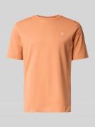 Marc O'Polo Regular Fit T-Shirt aus reiner Baumwolle in Hellrot, Größe...