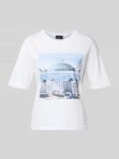 monari T-Shirt mit Motiv-Print Modell 'Beach Dogs' in Offwhite, Größe ...