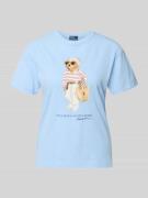 Polo Ralph Lauren Regular Fit T-Shirt aus reiner Baumwolle mit BEAR-Mo...