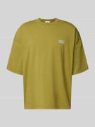 American Vintage T-Shirt mit Logo-Print Modelll 'GIXY' in Grass, Größe...