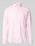 SEIDENSTICKER Slim Fit Business-Hemd mit Kentkragen in Rose, Größe 38