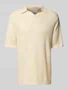 Tiger Of Sweden Relaxed Fit Poloshirt mit V-Ausschnitt Modell 'Eoin' i...