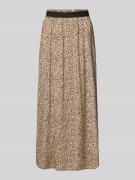 Only Ausgestellter Maxi-Rock aus reiner Viskose Modell 'VENEDIG' in Sa...