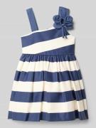 Mayoral Knielanges Kleid mit floraler Applikation in Marine, Größe 104